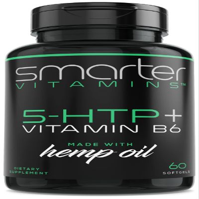 200mg 5-HTP + Vitamin B6, Extended Time Release, 60 softgels, 30 Servings