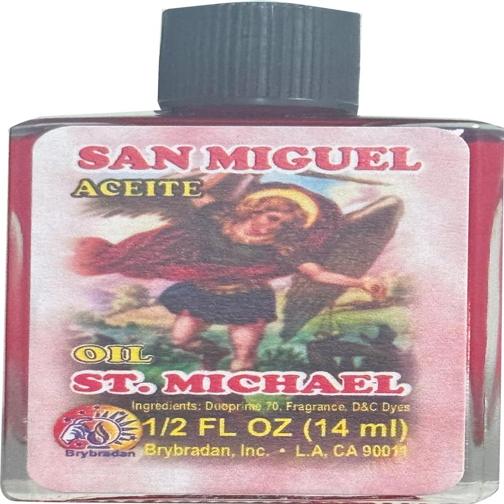 1 Piece St. Michael Oil San Miguel Aceite 1/2 FL OZ 14.7M