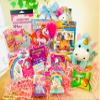 Birthday / Get Well gift Basket for Kids Quality Snacks - Organic Cookies and Fun Activities! (Magical Unicorn Girls 3-9) view 1