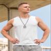 Dog Tag Military Id Necklace Mens Jewelry Personalized Necklace Engraved Mens Necklace Custom Mens Necklace view 3