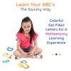 Fun and Function - Sensory Gel ABCs - Sensory Gel Filled Alphabet Set - Squishy Letter Sensory Fidget Tool for Children with Special Needs - Age 4+ view 2