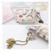 2PCS Cute Cartoon Sanitary Napkins Cotton Bag Case Pouch Storage Organizer for Women (C) view 3