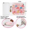 2PCS Cute Cartoon Sanitary Napkins Cotton Bag Case Pouch Storage Organizer for Women (C) view 4