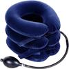 Cervical Neck Traction Device for Instant Neck Pain Relief - Inflatable & Adjustable Neck Stretcher Neck Support Brace, Best Neck Traction Pillow for Home Use Neck Decompression (Blue) view 1