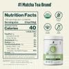 Jade Leaf Matcha Organic Matcha Latte Mix - Lightly Sweet Japanese Matcha Green Tea Powder with Organic Can Sugar for Caf Style Blend, 35.3 Ounce / 1000g (Pack of 1) view 2