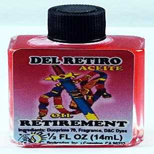 12 Pieces BRYBRADAN Retirement Oil/DEL RETIRO ACEITE 1/2 FL OZ 14.7 ML
