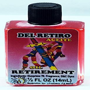 12 Pieces BRYBRADAN Retirement Oil/DEL RETIRO ACEITE 1/2 FL OZ 14.7 ML
