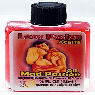 3 PIECES BRYBRADAN MAD PASSION OIL/LOCA PASION ACEITE 1/2 FL OZ 14.7ML
