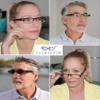 Eyekepper 4 Pack Classic Reading Glasses for Women and Men Include Reading Sunglasses Two-Tone Readers +3.50 view 2