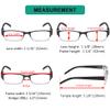 Eyekepper 4 Pack Classic Reading Glasses for Women and Men Include Reading Sunglasses Two-Tone Readers +3.50 view 3