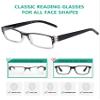 Eyekepper 4 Pack Classic Reading Glasses for Women and Men Include Reading Sunglasses Two-Tone Readers +3.50 view 4