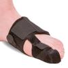 BraceAbility Turf Toe Brace - Soft Big Toe Taping Splint Straightener Wrap with Support Straps for Sprains and Hallux Rigidus Relief (Left Foot) view 1