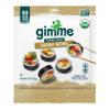 Gimme Seaweed Sushi Nori Premium Organic Roasted Seaweed 50 Sheets in Resealable Container, Keto, Vegan, Gluten-Free, Restaurant-style Sushi Nori Sheets 50 Count (Pack of 1) view 1