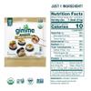 Gimme Seaweed Sushi Nori Premium Organic Roasted Seaweed 50 Sheets in Resealable Container, Keto, Vegan, Gluten-Free, Restaurant-style Sushi Nori Sheets 50 Count (Pack of 1) view 2