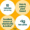 Gimme Seaweed Sushi Nori Premium Organic Roasted Seaweed 50 Sheets in Resealable Container, Keto, Vegan, Gluten-Free, Restaurant-style Sushi Nori Sheets 50 Count (Pack of 1) view 3