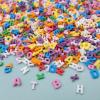 Alphabetic Sprinkles for Cake Decorating Supplies (2 Pounds)  Cupcakes, Ice Cream, Donut Quins  Food Safe Edible Sprinkles view 3