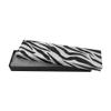 100 Pc 8" x 2" x 1" Gift Boxes Jewelry Zebra Animal Print Cotton Filled view 2