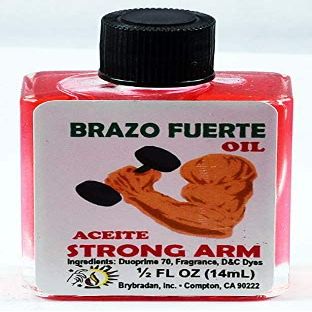 6 Pieces BRYBRADAN Strong ARM Oil/BRAZO Fuerte ACEITE 1/2 FL OZ 14.7ML