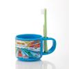superallure KTB5 Toothbrush Set, Toothbrush Set, with Stand, Cup, for Ages 3 to 5 Years, 6.1 fl oz (180 ml), 5.7 inches (14.5 cm), Plarail 19 view 2
