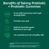 Benefiber Prebiotic Fiber Supplement Gummies with Probiotics for Digestive Health, Assorted Fruit Flavors - 50 Count view 4