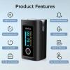 Wellue Fingertip Pulse Oximeter, Blood Oxygen Saturation Monitor with Batteries, Carry Bag & Lanyard for Wellness Use view 2