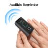 Wellue Fingertip Pulse Oximeter, Blood Oxygen Saturation Monitor with Batteries, Carry Bag & Lanyard for Wellness Use view 3