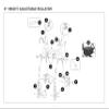 #15 - Handle Adjustment KNOB (Single) for ProBasics 8" Height Adj Rollator Model RLAA8 view 2