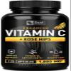 Vitamin C 1000mg with Rosehips (120 Capsules | 1000mg) Pure Vitamin C Capsules - Ascorbic Acid + Rose Hips for Powerful Immune System Support - High Dose Vitamin C for Adults Immune Support Vitamins view 1