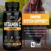Vitamin C 1000mg with Rosehips (120 Capsules | 1000mg) Pure Vitamin C Capsules - Ascorbic Acid + Rose Hips for Powerful Immune System Support - High Dose Vitamin C for Adults Immune Support Vitamins view 2