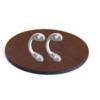 2 pcs Children Kid's Soft Silicone Anti-Slip Nose Pads,Eyeglass Retainers,Saddle Bridge Eyeglasses Covers for for Screw-in Eyeglasses Eyeglass Glasses Eyewear Optical view 1