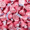 Personalized Girl Communion Party Favors (24 Count) Pink Organza Bags with Kisses Candy view 3