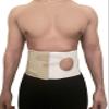 Abdominal Hernia Belt - Ostomy Supplies with 3.14" Ring/Hole for Post-Operative Care After Colostomy Ileostomy Surgery - Universal for Women and Men for Right or Left Stoma - Free Eyeglass Pouch (XL) view 1