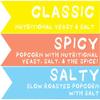 BjornQorn Popcorn Mini-Mix 15 Pack (3 Flavors) - Vegan & Gluten-Free - (5) Classic, (5) Spicy, (5) Cloudy - (15 1oz bags) view 2