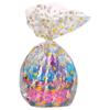 2 Pack of Easter Cellophane Basket Bags 22-in X 25-in x 4-in view 2