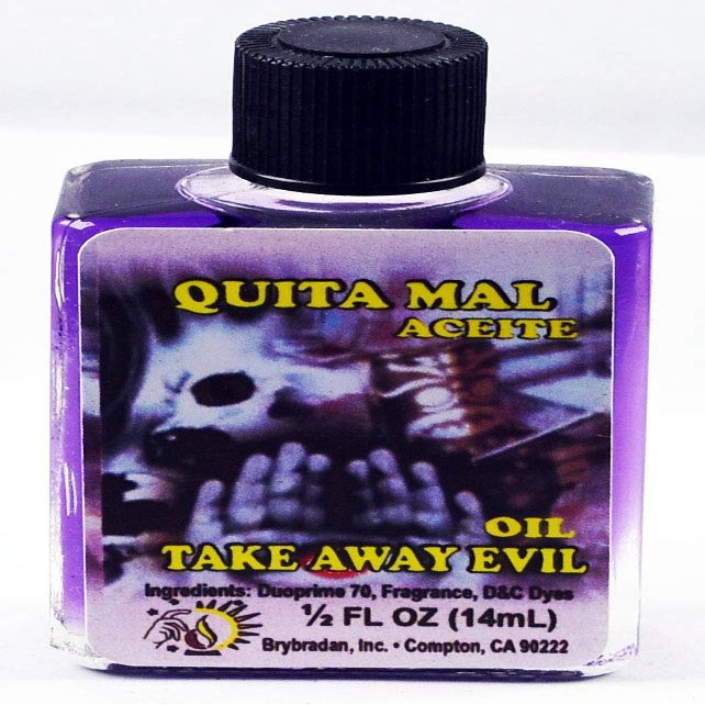 3 Pieces BRYBRADAN TAKE Away Evil Oil/QUITA MAL ACEITE 1/2 FL OZ 14.7ML