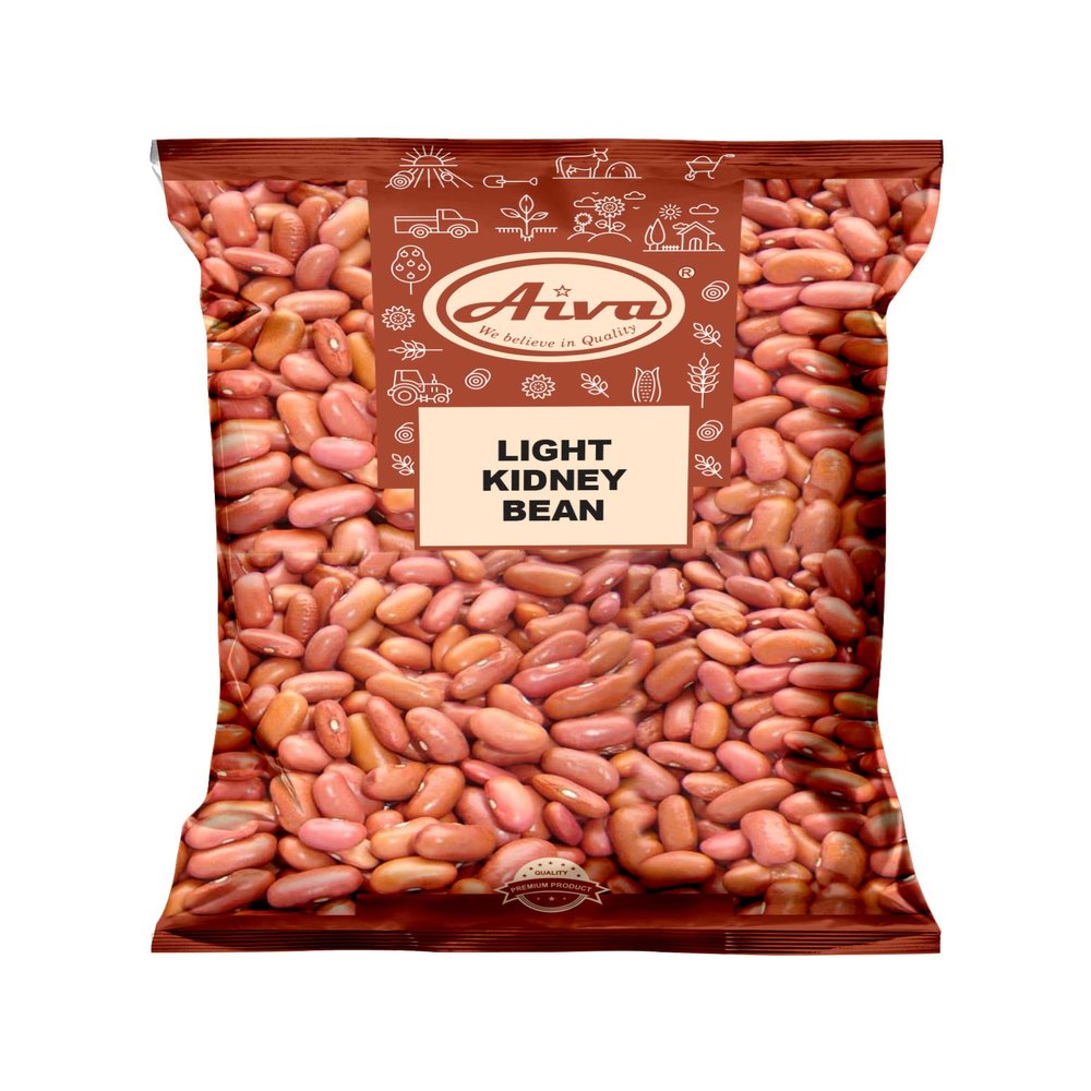 Aiva Light Red Kidney Beans (4 LB Bulk) Premium Whole Beans for Cooking, Soups, and Salads | Packed in USA