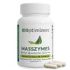 BIOptimizers MassZymes - Complete Digestive Enzymes Supplement for Gut Health - Bloating Relief for Men and Women - Lipase Amylase Bromelain Digestive Enzymes (30 Capsules) view 1