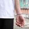 AMOZO JEWELRY Free Engraving Medical Alert Bracelet Stainless Steel Figaro Chain Emergency ID Bracelets for Women view 3
