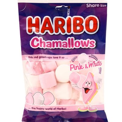 Haribo Chamallows - Pink & White, 140g