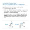 Bruder Hygienic Eyelid Cleansers Value Pack | Hygienic Eyelid Wipes & Eyelid Solution Spray | for Daily Eyelid and Lash Care view 4