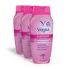 Vagisil Feminine Wash for Intimate Area Hygiene, Odor Block, Gynecologist Tested, Hypoallergenic, 12 oz, (Pack of 3) view 1
