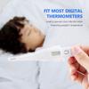 200pcs Disposable Probe Covers for Digital Thermometers Universal Thermometers Sleeves for Accurate Sanitary Oral Ear Underarm Recta Thermometer view 4