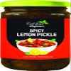 First Bud Organics Spicy Lemon Pickle, 350 G | No Preservatives | Homemade | view 1