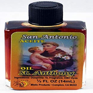 3 Pieces BRYBRADAN ST. Anthony Oil/SAN Antonio ACEITE 1/2 FL OZ 14.7ML