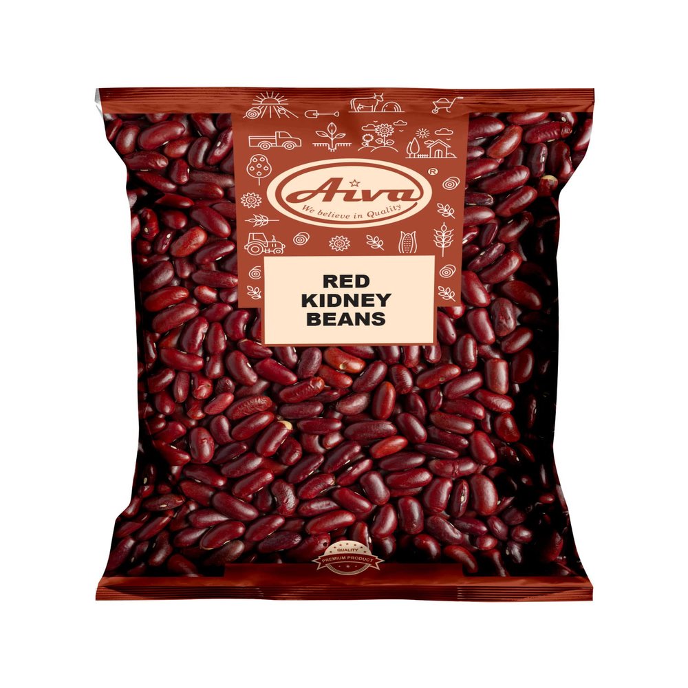 Aiva Dark Red Kidney Beans (4 LB)  Premium Dried Beans for Soups, Stews, Chili, and Meal Prep