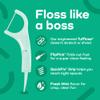 Plackers Micro Line Dental Floss Picks, Fold-Out FlipPick, Tuffloss, Easy Storage with Sure-Zip Seal, Fresh Mint Flavor, 300 Count view 4