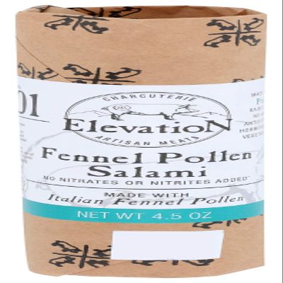 Elevation Artisan Meats Fennel Pollen Salami, 4.5 Oz