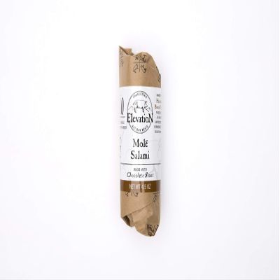 Elevation Artisan Meats Chocolate Stout Mole Salami, 4.5 Oz