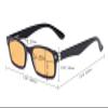 CessBlu Amber Tinted Digital Blue Light Blocking Glasses for Men Women Reading Computer (Red) view 4