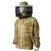 Clothes N Leather Gear Beekeeping Three Layer Mesh Ultra Fully Protection Beekeepers Jacket With Round Veil (5XL) view 1
